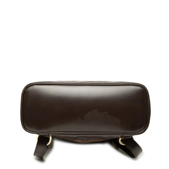 LOUIS VUITTON Brown Damier Leather Backpack main image 4